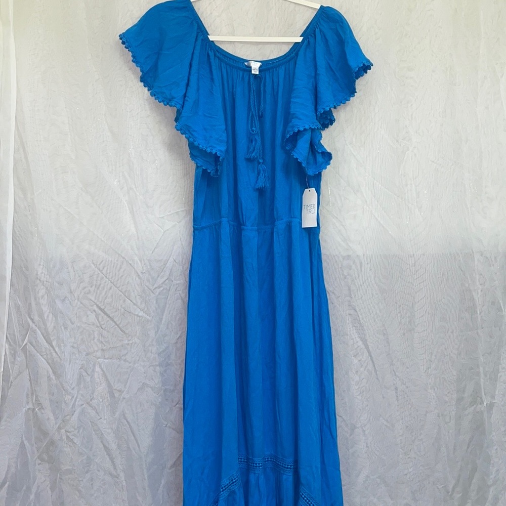 Time and Tru Hi Lo Midi Dress